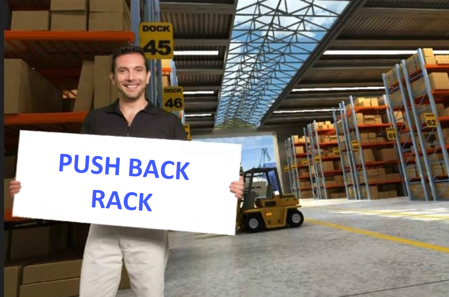 Material Handling Reach Truck Aisles